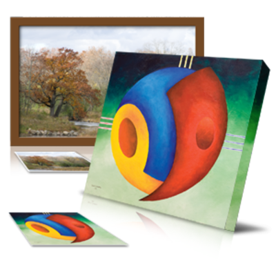 Simulated Canvas Prints